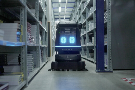 LionsBot R3 Scrub Pro – Robot chà sàn chuyên sâu, nhỏ gọn