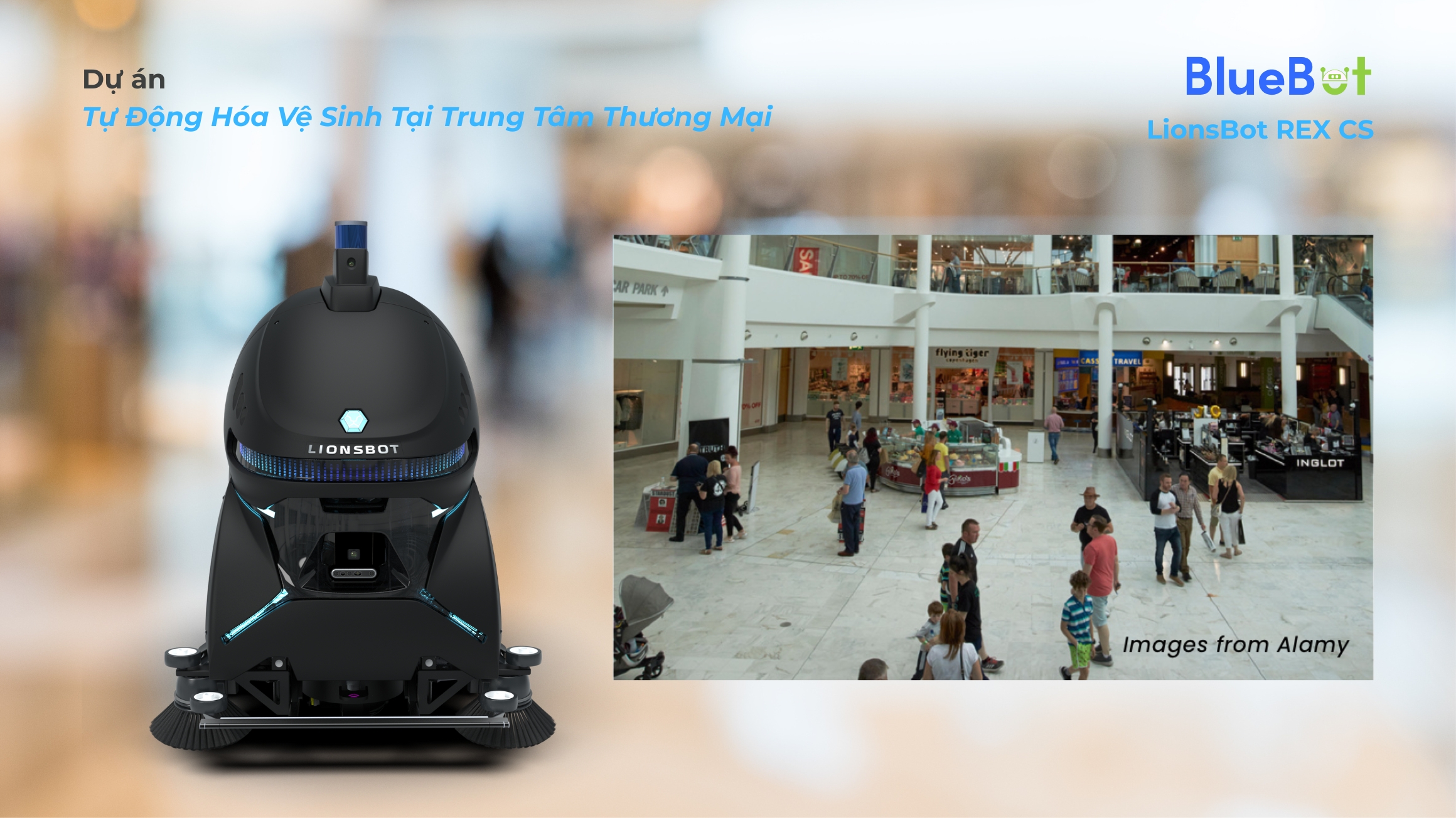 Rex CS – Xử lý hiệu quả các hành lang rộng