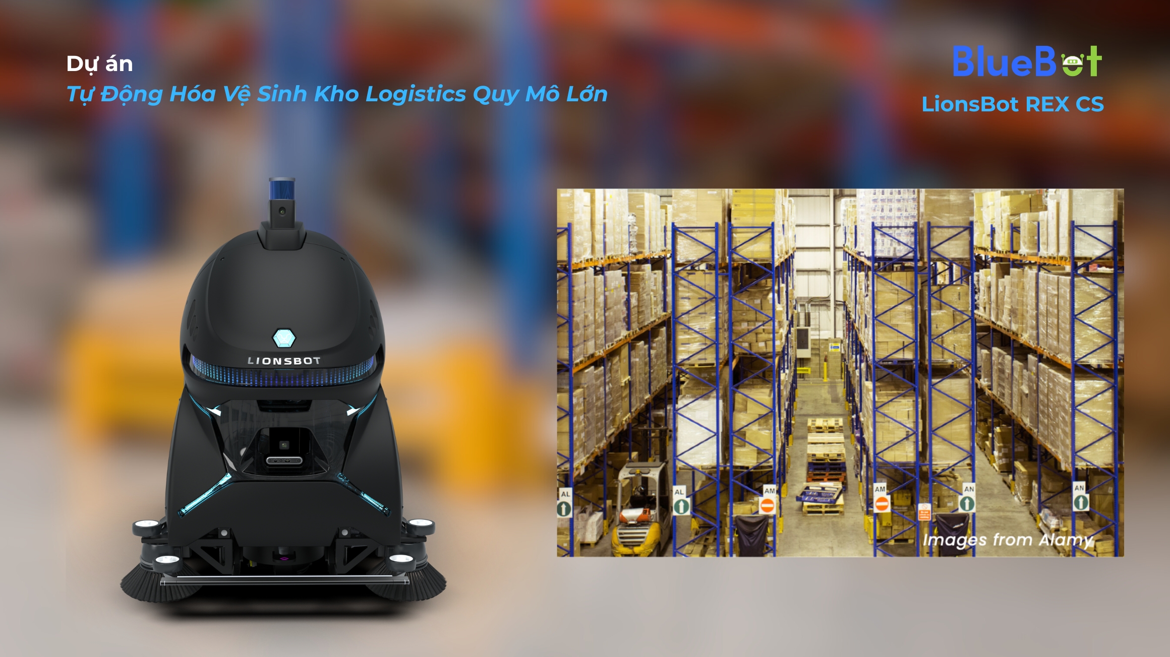 Rex CS – Tối ưu cho kho vận hành cường độ cao