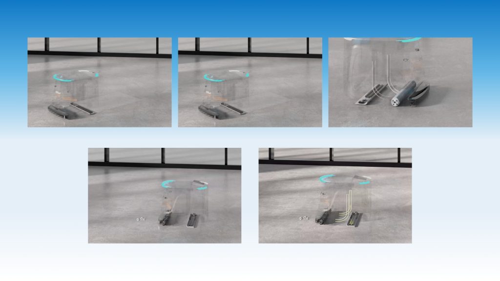 BlueBot C22 có thể thích ứng với từng tình huống cụ thể.